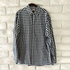 J Crew Checked Shirt Size Large